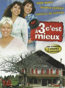 Affiche de À trois c'est mieux, film à voir en streaming sur Pygargue