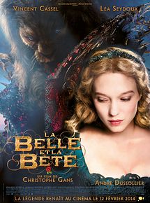 Affiche de La Belle et La Bête, film à voir en streaming sur Pygargue
