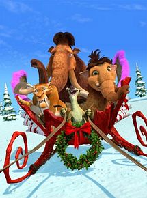 Affiche de L Âge de glace fête Noël, film à voir en streaming sur Pygargue