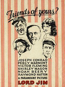 Affiche de Lord Jim, film à voir en streaming sur Pygargue