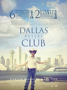 Affiche de Dallas Buyers Club, film à voir en streaming sur Pygargue