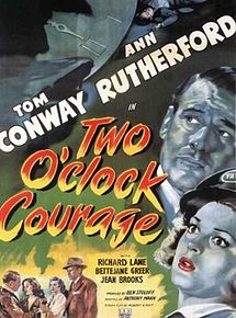 Affiche de Two O'Clock Courage, film à voir en streaming sur Pygargue