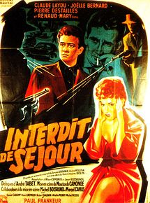 Affiche de Interdit de séjour, film à voir en streaming sur Pygargue