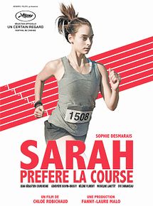 Affiche de Sarah préfère la course, film à voir en streaming sur Pygargue