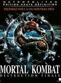 Affiche de Mortal Kombat, destruction finale, film à voir en streaming sur Pygargue