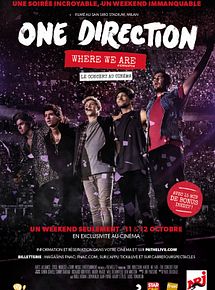Affiche de One Direction: Where We Are – The Concert Film, film à voir en streaming sur Pygargue