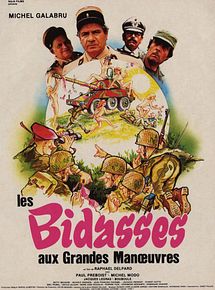 Affiche de Les Bidasses aux grandes manoeuvres, film à voir en streaming sur Pygargue