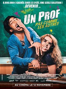 Affiche de Un prof pas comme les autres, film à voir en streaming sur Pygargue