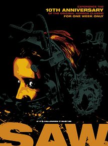 Affiche de Saw, film à voir en streaming sur Pygargue