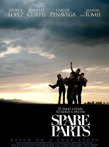 Affiche de Spare Parts, film à voir en streaming sur Pygargue