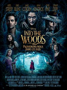 Affiche de Into the Woods, Promenons-nous dans les bois, film à voir en streaming sur Pygargue