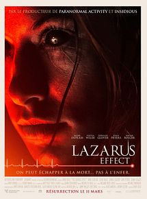 Affiche de Lazarus Effect, film à voir en streaming sur Pygargue