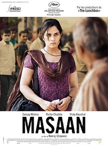 Affiche de Masaan, film à voir en streaming sur Pygargue