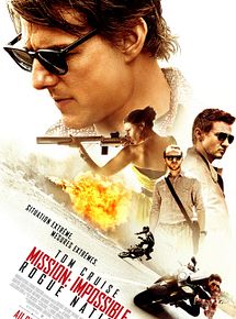 Affiche de Mission: Impossible - Rogue Nation, film à voir en streaming sur Pygargue