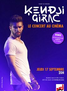 Affiche de Kendji Girac au Cinéma (Pathé Live), film à voir en streaming sur Pygargue
