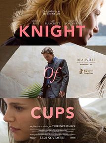 Affiche de Knight of Cups, film à voir en streaming sur Pygargue