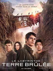 Affiche de Le Labyrinthe : La Terre brûlée, film à voir en streaming sur Pygargue