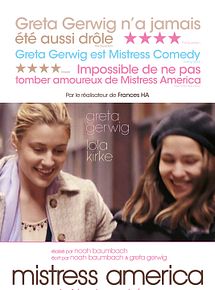 Affiche de Mistress America, film à voir en streaming sur Pygargue