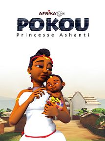 Affiche de Pokou, Princesse Ashanti, film à voir en streaming sur Pygargue