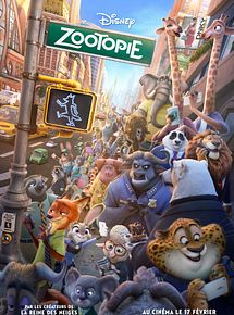 Affiche de Zootopie, film à voir en streaming sur Pygargue