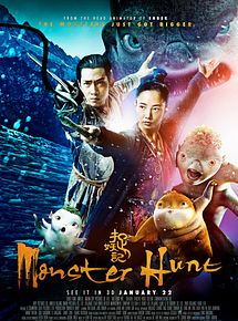 Affiche de Monster Hunt, film à voir en streaming sur Pygargue