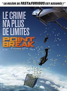Affiche de Point Break, film à voir en streaming sur Pygargue