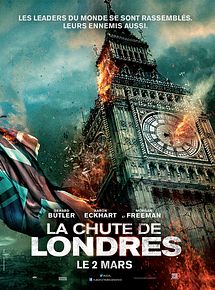 Affiche de La Chute de Londres, film à voir en streaming sur Pygargue