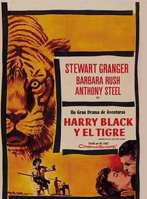 Affiche de Harry Black et le Tigre, film à voir en streaming sur Pygargue