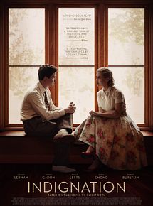 Affiche de Indignation, film à voir en streaming sur Pygargue