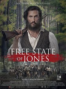 Affiche de Free State Of Jones, film à voir en streaming sur Pygargue