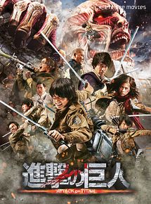 Affiche de L'Attaque des Titans, film à voir en streaming sur Pygargue