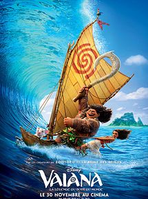 Affiche de Vaiana, la légende du bout du monde, film à voir en streaming sur Pygargue