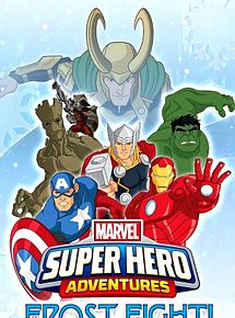 Affiche de Marvel Super Heroes : Les Gladiateurs de la glace, film à voir en streaming sur Pygargue