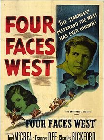 Affiche de Four Faces West, film à voir en streaming sur Pygargue