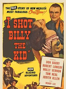Affiche de J'ai tué Billy le Kid, film à voir en streaming sur Pygargue