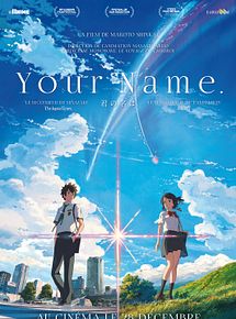 Affiche de Your Name, film à voir en streaming sur Pygargue
