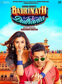 Affiche de Badrinath Ki Dulhania, film à voir en streaming sur Pygargue