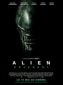 Affiche de Alien: Covenant, film à voir en streaming sur Pygargue