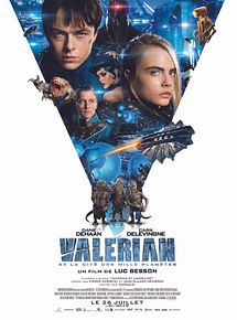 Affiche de Valérian et la Cité des mille planètes, film à voir en streaming sur Pygargue