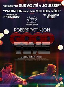 Affiche de Good Time, film à voir en streaming sur Pygargue
