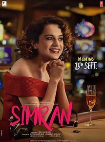 Affiche de Simran, film à voir en streaming sur Pygargue