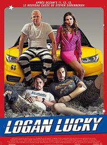 Affiche de Logan Lucky, film à voir en streaming sur Pygargue