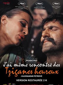 Affiche de J'ai même rencontré des tziganes heureux, film à voir en streaming sur Pygargue