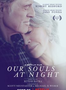 Affiche de Nos Âmes la Nuit, film à voir en streaming sur Pygargue