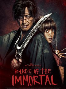 Affiche de Blade of the Immortal, film à voir en streaming sur Pygargue