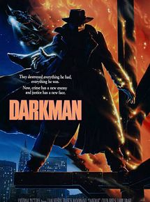 Affiche de Darkman, film à voir en streaming sur Pygargue