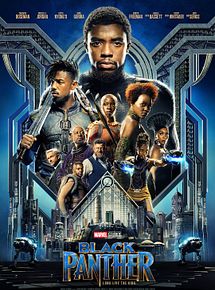 Affiche de Black Panther, film à voir en streaming sur Pygargue