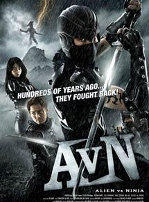 Affiche de Alien vs. Ninja, film à voir en streaming sur Pygargue