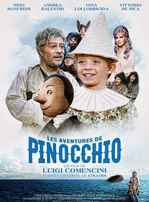 Affiche de Les Aventures de Pinocchio, film à voir en streaming sur Pygargue