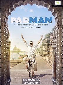 Affiche de Padman, film à voir en streaming sur Pygargue